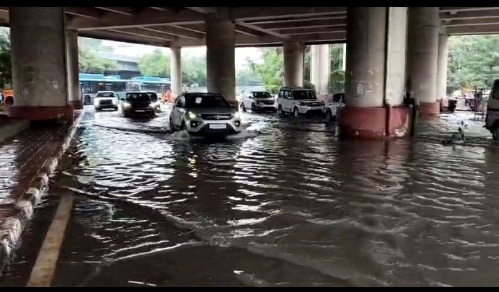 दिल्ली09अगस्त25* दिल्ली एक बार फिर जल मगन हुई