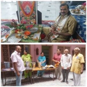 हरिद्वार9अगस्त25*बहावलपुर भवन ट्रस्ट के ट्रस्टियों में देखने को मिलता है भगवत प्रेम का अनूठा संगम।