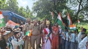 मिर्जापुर:15अगस्त 25 *पुलिस मॉर्डन स्कूल में हर्षोल्लास के साथ स्वतन्त्रता दिवस मनाया गया*