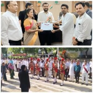 कौशांबी16अगस्त25*तहसील में एसडीएम ने किया ध्वजारोहण*