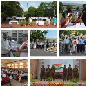 कानपुर नगर15अगस्त2025*79वां स्वतंत्रता दिवस राष्ट्रीय शर्करा संस्थान में हर्षोल्लास के साथ मनाया गया