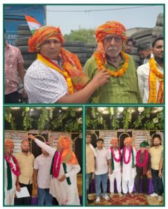 मथुरा16अगस्त25*भारतीय किसान यूनियन (नैन) ने निकाली तिंगा रैली, स्वतंत्रता दिवस पर गूँजी किसानों की आवाज़