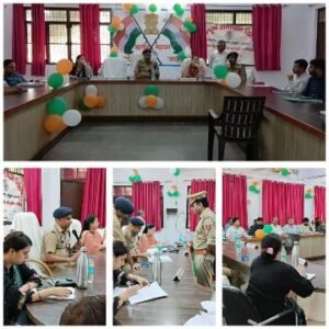 मथुरा18अगस्त25*तहसील दिवस में उपस्थित रहे SP देहात अधिकारियों को दिए समस्या निस्तारण के आदेश*