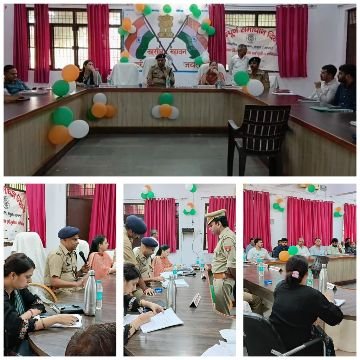 मथुरा18अगस्त25*तहसील दिवस में उपस्थित रहे SP देहात अधिकारियों को दिए समस्या निस्तारण के आदेश*