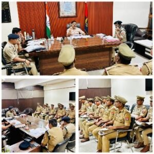 कानपुर नगर19अगस्त25*पुलिस उपायुक्त पश्चिम श्री दिनेश त्रिपाठी द्वारा सीएम डैशबोर्ड के सम्बन्ध में मीटिंग का आयोजन किया गया।*