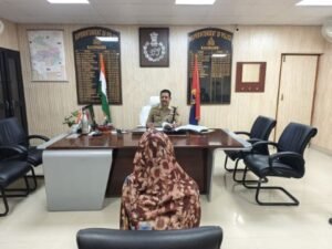 कौशाम्बी19अगस्त25*पुलिस कार्यालय में एसपी ने की जनसुनवाई*