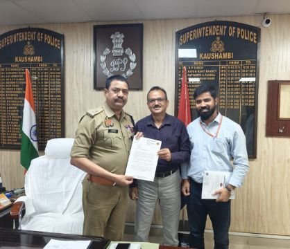 कौशाम्बी19अगस्त25*आईओसीएल के अधिकारियों के साथ एसपी ने की बैठक* कौशाम्बी19अगस्त25*आईओसीएल के अधिकारियों के साथ एसपी ने की बैठक*