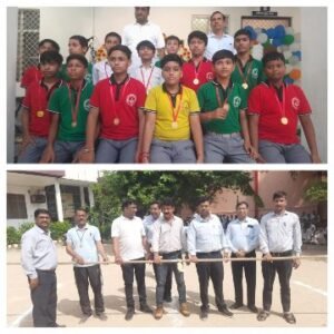 मथुरा 19अगस्त 2025*कृष्ण चन्द्र गान्धी सरस्वती विद्या मंदिर इण्टर कॉलेज में नंदोत्सव का भव्य आयोजन।*