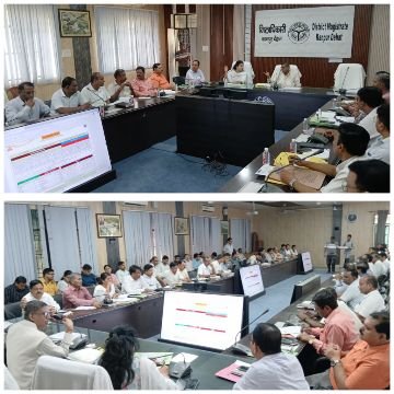 कानपुर देहात19अगस्त25**जिलाधिकारी ने की 01 करोड़ व उससे ऊपर की लागत से निर्माणाधीन विकास योजनाओं की समीक्षा, कानपुर देहात19अगस्त25**जिलाधिकारी ने की 01 करोड़ व उससे ऊपर की लागत से निर्माणाधीन विकास योजनाओं की समीक्षा,