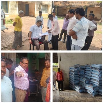 मिर्जापुर20अगस्त25* जिलाधिकारी के निर्देश पर फुटकर उर्वरक विक्रेता दुकानों पर की गई छापेमारी*