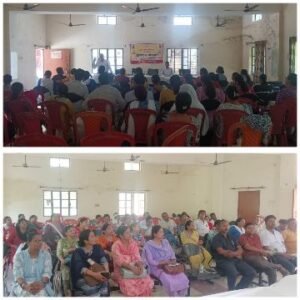 कानपुर देहात20अगस्त25*सहायक अध्यापकों का मिलेट्स पुनरुद्धार प्रशिक्षण कार्यक्रम कृषि विभाग द्वारा सभागार कक्ष में आयोजित हुआ