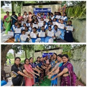 मिर्जापुर: 25 अगस्त *तीज के शुभ अवसर पर मेहंदी प्रतियोगिता का आयोजन*