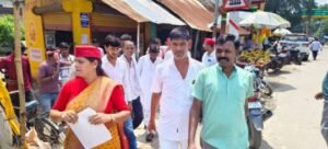 कानपुर नगर27अगस्त25*7दिनों में दुकान खाली करने के तुगलकी फरमान को रोकने की माँग की पूर्व प्रत्याशी रचना सिंह गौतम ने।