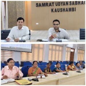 कौशाम्बी28अगस्त25*किसी भी जर्जर आंगनबाड़ी केंद्र में बच्चे न बैठे-डीएम*