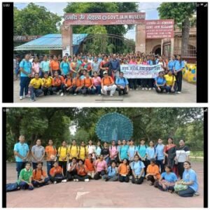 मथुरा 28अगस्त 2025*छात्राओं ने समझे जैन मूर्ति कला के सूत्र*