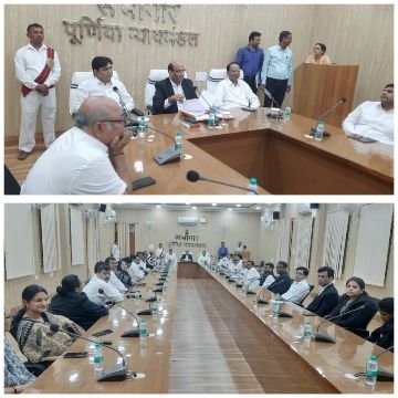 पूर्णिया बिहार 29 अगस्त 25 राष्ट्रीय लोक अदालत हेतु सभी न्यायिक पदाधिकारियों के साथ बैठक/सत्र न्यायाधीश पूर्णिया बिहार 29 अगस्त 25 राष्ट्रीय लोक अदालत हेतु सभी न्यायिक पदाधिकारियों के साथ बैठक/सत्र न्यायाधीश