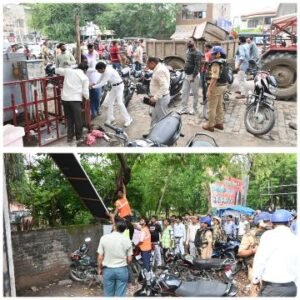 जालौन30अगस्त25*जालौन में बवाल और आगजनी के आरोपियों पर हुआ बुल्डोजर एक्शन,