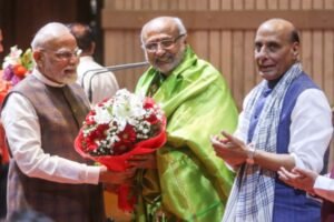 नई दिल्ली9सितम्बर25*राष्ट्रीय जनतांत्रिक गठबंधन NDA उम्मीदवार CP राधाकृष्णन उपराष्ट्रपति पद का चुनाव जीत गए हैं!!