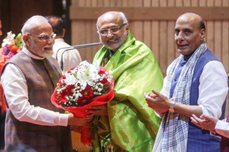 नई दिल्ली9सितम्बर25*राष्ट्रीय जनतांत्रिक गठबंधन NDA उम्मीदवार CP राधाकृष्णन उपराष्ट्रपति पद का चुनाव जीत गए हैं!! नई दिल्ली9सितम्बर25*राष्ट्रीय जनतांत्रिक गठबंधन NDA उम्मीदवार CP राधाकृष्णन उपराष्ट्रपति पद का चुनाव जीत गए हैं!!