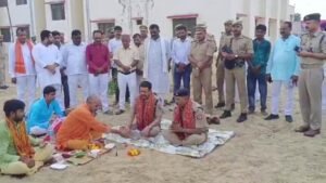 कौशाम्बी29सितम्बर25*पूजा-पाठ एवं वैदिक मंत्रोच्चार के साथ नवनिर्मित थाना कड़ाधाम का लोकार्पण*