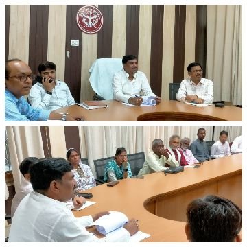 कानपुर देहात 01 सितम्बर 2025**मा0 सभापति ने मत्स्य जीवी सहकारी समितियों के अध्यक्ष/सचिवों, मत्स्य पालकों के साथ की बैठक।* कानपुर देहात 01 सितम्बर 2025**मा0 सभापति ने मत्स्य जीवी सहकारी समितियों के अध्यक्ष/सचिवों, मत्स्य पालकों के साथ की बैठक।*