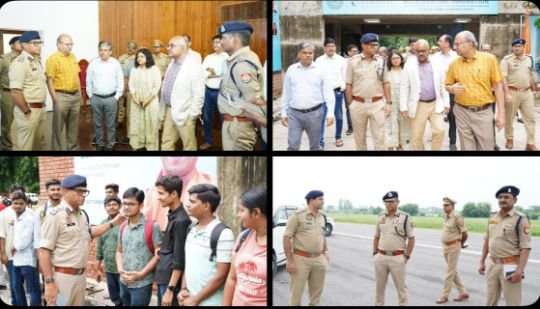 कानपुर नगर2सितम्बर2025*कानपुर पुलिस आयुक्त अखिल कुमार ने किया निरीक्षण*