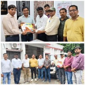 मिर्जापुर2सितंबर25*शिक्षकों व कर्मचारिओं के कैशलेस चिकित्सा सुविधा के लिए पूरे प्रदेश के हर जिले में चलाया ज्ञापन अभियान*