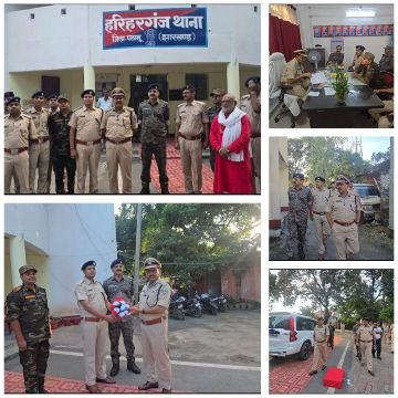 रोहतास4सितम्बर25*डीआईजी नौशाद आलम ने हरिहरगंज थाना का औचक निरीक्षण किया, रोहतास4सितम्बर25*डीआईजी नौशाद आलम ने हरिहरगंज थाना का औचक निरीक्षण किया,