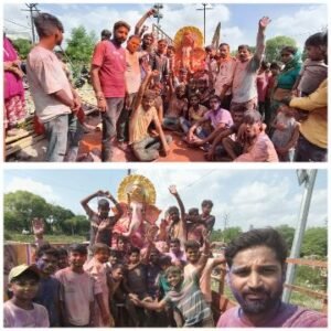 कानपुर नगर6सितम्बर25*आदर्श नगर नवयुवक गणेश महोत्सव समिति कानपुर द्वारा गणेश प्रतिमा जी का हुआ विसर्जन*