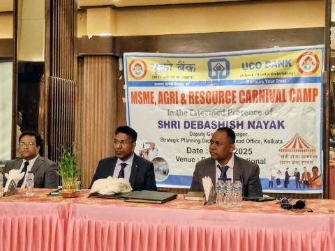 पूर्णिया बिहार 9 सितंबर 25**यूको बैंक मना रहा है "रिसोर्स, एमएसएमई एन्ड एग्री कार्निवाल पूर्णिया बिहार 9 सितंबर 25**यूको बैंक मना रहा है "रिसोर्स, एमएसएमई एन्ड एग्री कार्निवाल