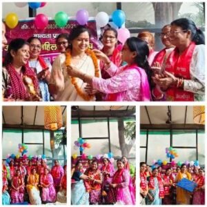 मिर्जापुर:8 सितंबर 25 * राज्य शिक्षक पुरस्कार से सम्मानित शिक्षिका शीला सिंह का सम्मान किया गया*