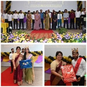 कानपुर नगर10सितम्बर25*वरिष्ठ विद्यार्थियों द्वारा अभिनंदन समारोह का आयोजन संस्थान के प्रेक्षागार में किया गया।