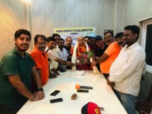 पूर्णिया बिहार15सितंबर25*डाoआलोक कुमार के आईएमए अध्यक्ष बनने पर ,पीडीसीए ने किया सम्मान समारोह आयोजित।