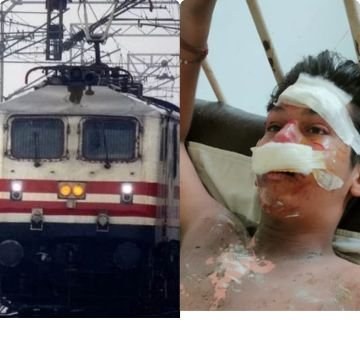 सतना15सितम्बर25*सेल्फी के चक्कर में मौत से सामना, सतना में ट्रेन की छत पर चढ़ा किशोर ओएचई लाइन की चपेट में आया