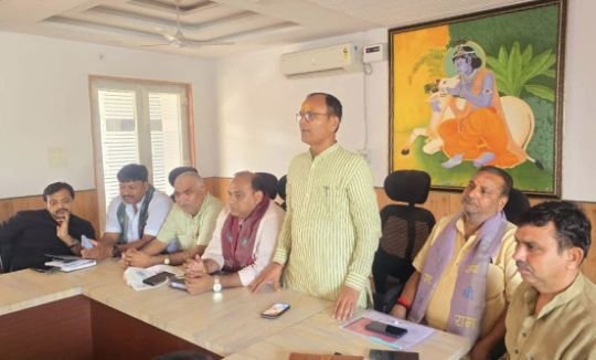 मथुरा 16 सितंबर2025*गोवर्धन ब्लॉक में भाजपा की पंचायत चुनाव को लेकर बैठक*