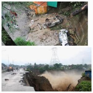 देहरादून16सितम्बर25*🌩️ देहरादून में क़हर बनकर फटा बादल!**सहस्त्रधारा में मचा हाहाकार