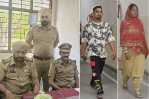 पंजाब18सितम्बर25*पति पत्नी 50 नशीली गोलियों सहित काबू, पुलिस रिमांड पर