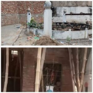 मिर्जापुर: 19 सितंबर 25 *लगातार नगर के मंदिरों और ऐतिहासिक कुआं पर अवैध कब्जा किया जा रहा*