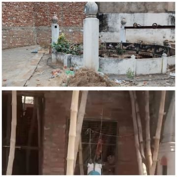 मिर्जापुर: 19 सितंबर 25 *लगातार नगर के मंदिरों और ऐतिहासिक कुआं पर अवैध कब्जा किया जा रहा*