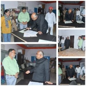 कानपुर नगर19सितम्बर25*जिलाधिकारी ने किया ब्लॉक कार्यालय, कल्याणपुर का औचक औचक निरीक्षण,