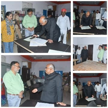 कानपुर नगर19सितम्बर25*जिलाधिकारी ने किया ब्लॉक कार्यालय, कल्याणपुर का औचक औचक निरीक्षण,