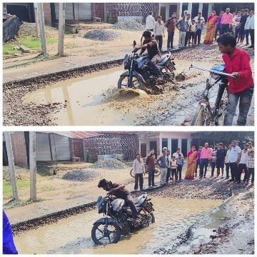 कानपुर नगर19सितम्बर25*भाजपा का गड्ढा मुक्त अभियान सिर्फ कागजों पर सीमित-रचना सिंह कानपुर नगर19सितम्बर25*भाजपा का गड्ढा मुक्त अभियान सिर्फ कागजों पर सीमित-रचना सिंह