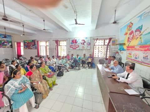 कौशाम्बी20सितम्बर25*संचारी रोग अभियान और दस्तक अभियान को लेकर सीएचसी कनैली में हुई बैठक*