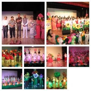 जयपुर21सितम्बर25*“प्री-प्राइमरी के नन्हे बच्चों ने  सजाया जादुई वंडरलैंड’”