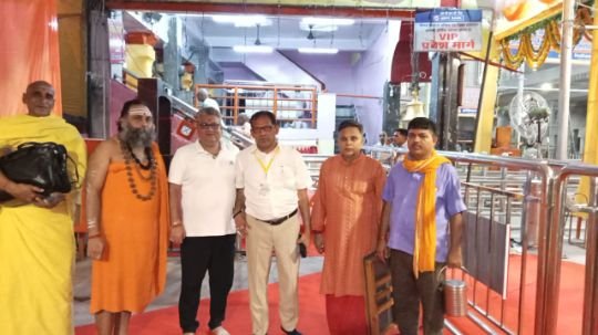 मिर्जापुर:21 सितम्बर 25 *मां विंध्यवासिनी धाम में नवरात्रि मेला ड्यूटी प्रारंभ* मिर्जापुर:21 सितम्बर 25 *मां विंध्यवासिनी धाम में नवरात्रि मेला ड्यूटी प्रारंभ*