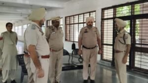 पंजाब22सितम्बर25*एसएसपी गुरमीत सिंह ने कोर्ट कम्पलैक्स में सुरक्षा प्रबंधों का जायजा लिया