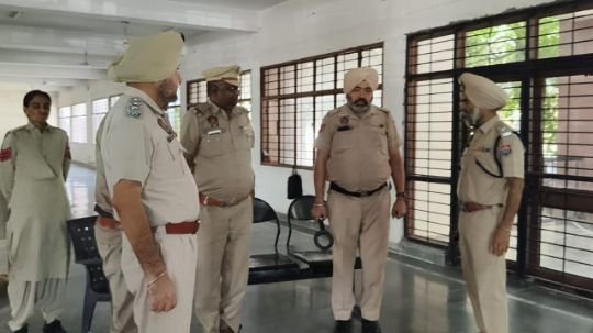 पंजाब22सितम्बर25*एसएसपी गुरमीत सिंह ने कोर्ट कम्पलैक्स में सुरक्षा प्रबंधों का जायजा लिया