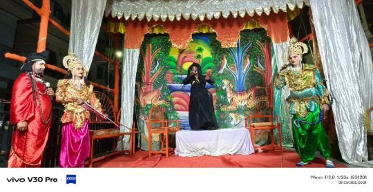 कौशाम्बी23सितम्बर25*श्रीराम के बाणो से हुआ राक्षसी ताड़का का वध* कौशाम्बी23सितम्बर25*श्रीराम के बाणो से हुआ राक्षसी ताड़का का वध*