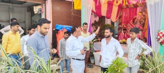 कौशाम्बी23सितम्बर25*दुर्गा पण्डालों का डीएम ने किया भ्रमण* कौशाम्बी23सितम्बर25*दुर्गा पण्डालों का डीएम ने किया भ्रमण*