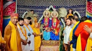 अयोध्या25सितम्बर25*भगवदाचार्य स्मारक सदन की पौराणिक रामलीला का आज छठवा दिवस.